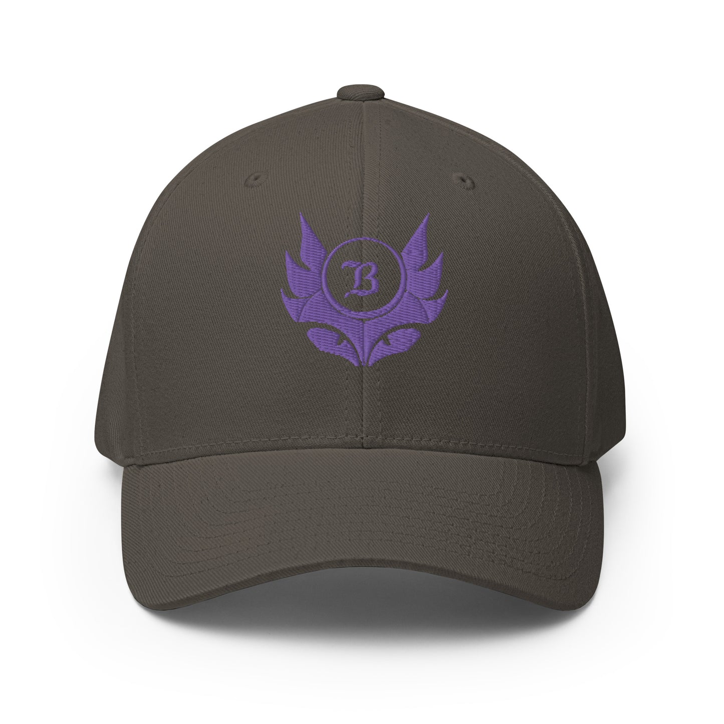 Banshee Purple Creature Logo Flexfit Hat