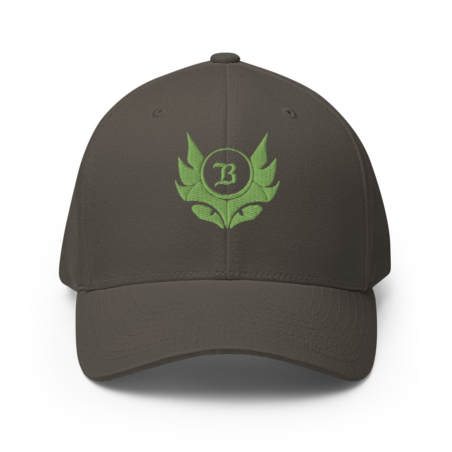 Banshee Lime Green Creature Logo Flexfit Hat