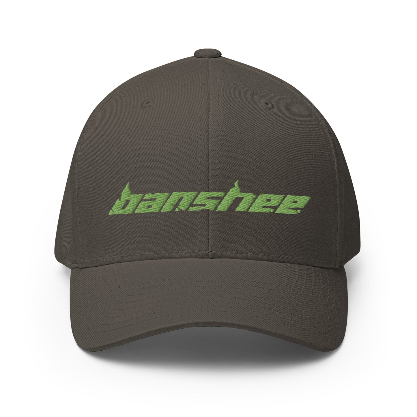 Banshee Lime Green Logo Flexfit Hat