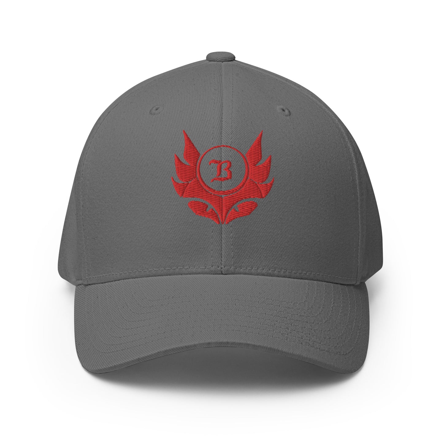 Banshee Red Creature Logo Flexfit Hat