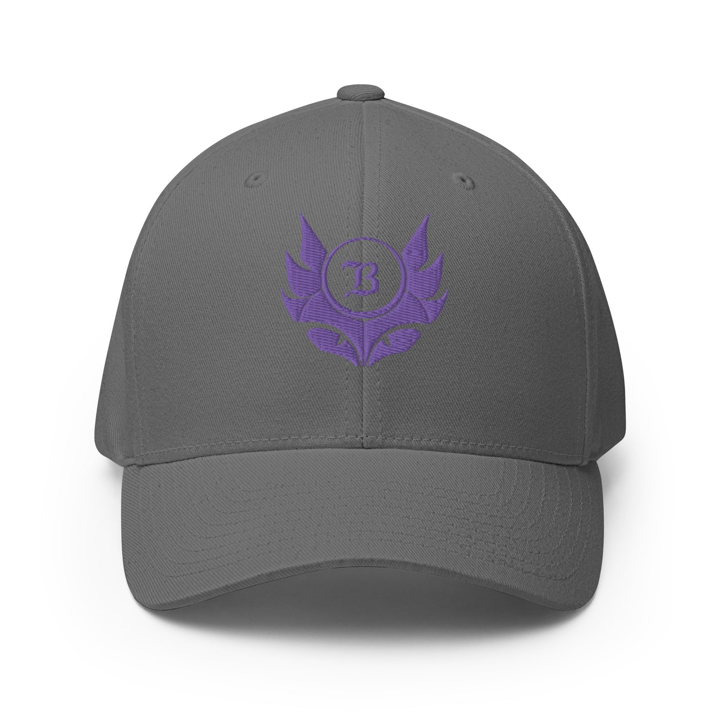 Banshee Purple Creature Logo Flexfit Hat