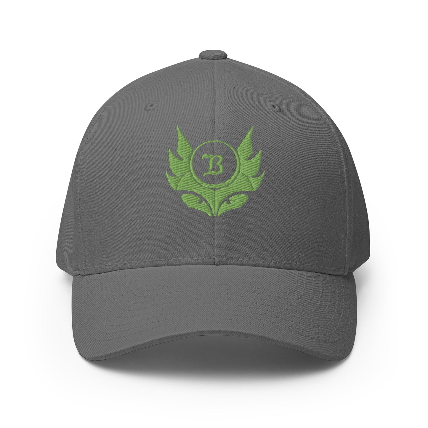 Banshee Lime Green Creature Logo Flexfit Hat