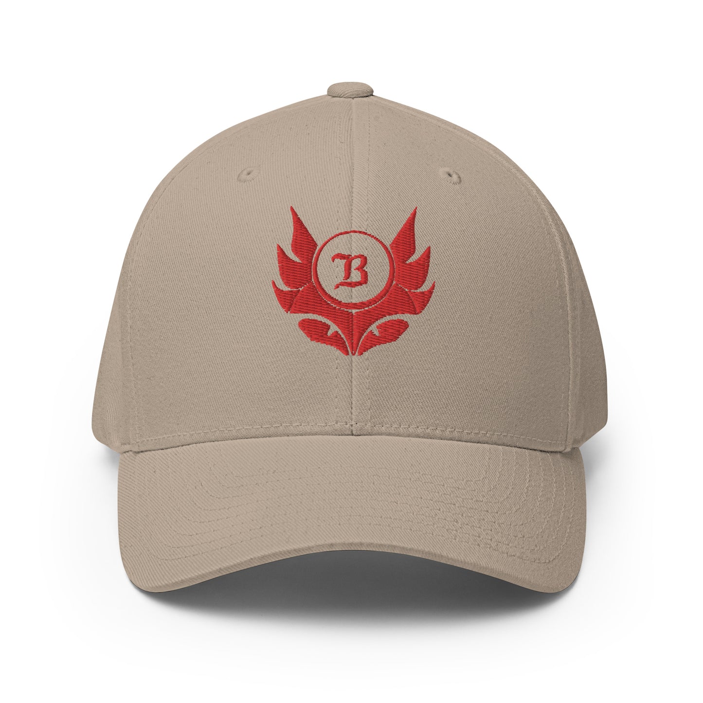 Banshee Red Creature Logo Flexfit Hat