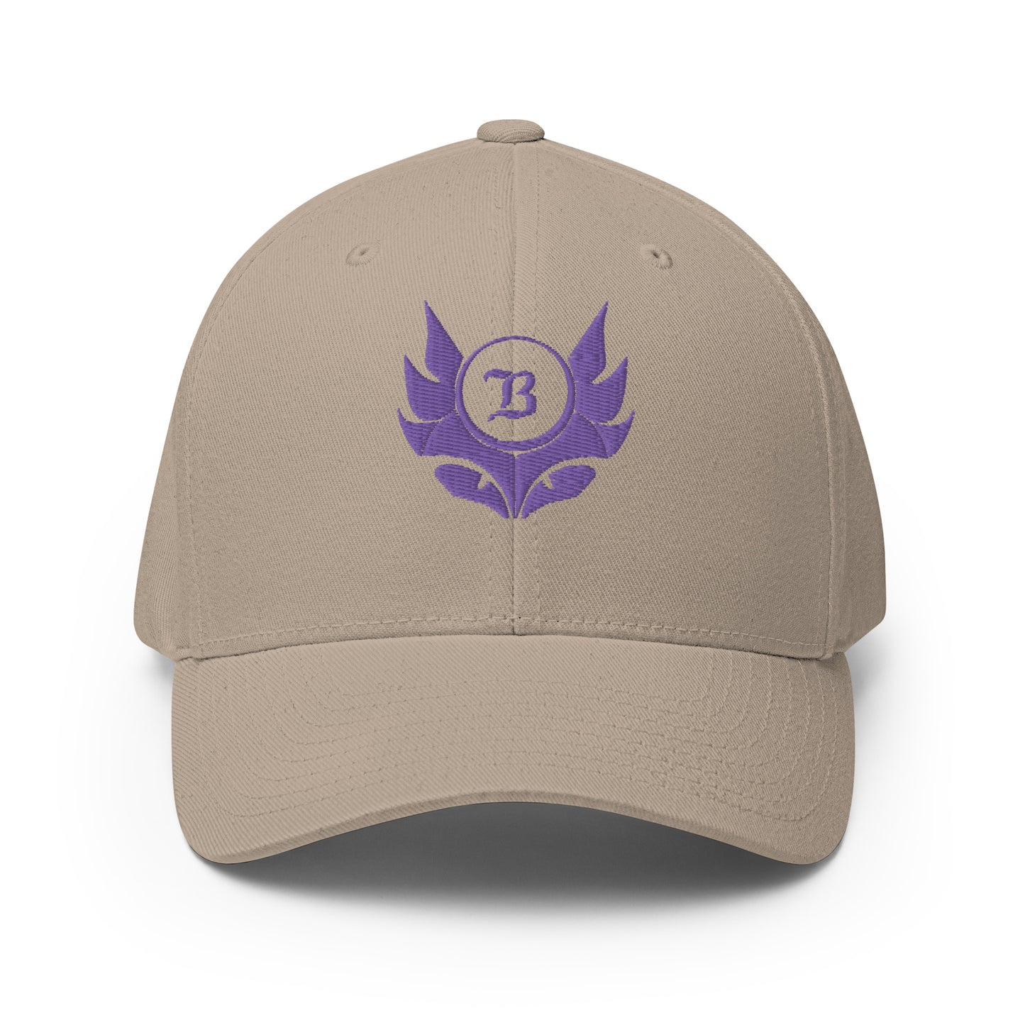 Banshee Purple Creature Logo Flexfit Hat