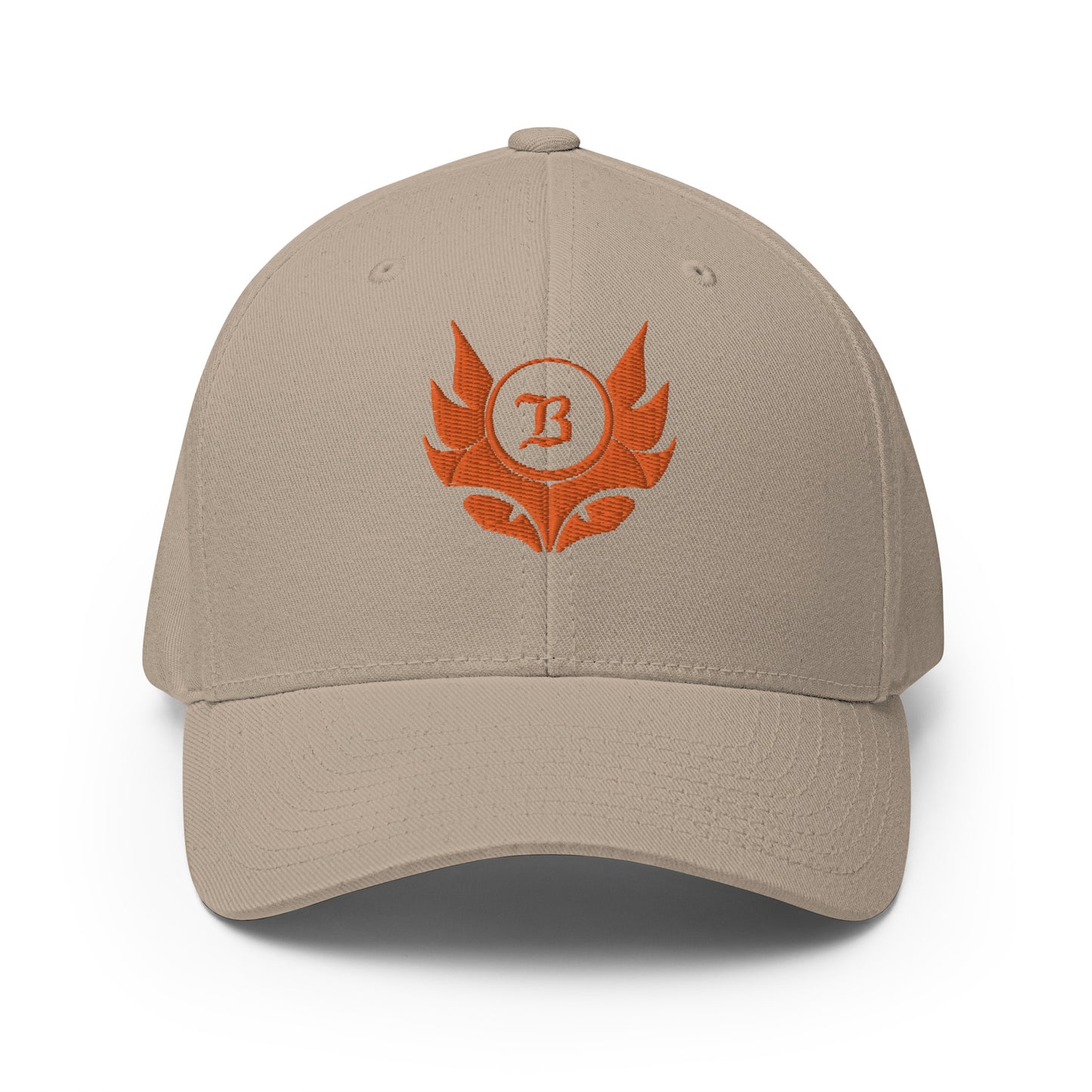 Banshee Orange Creature Logo Flexfit Hat