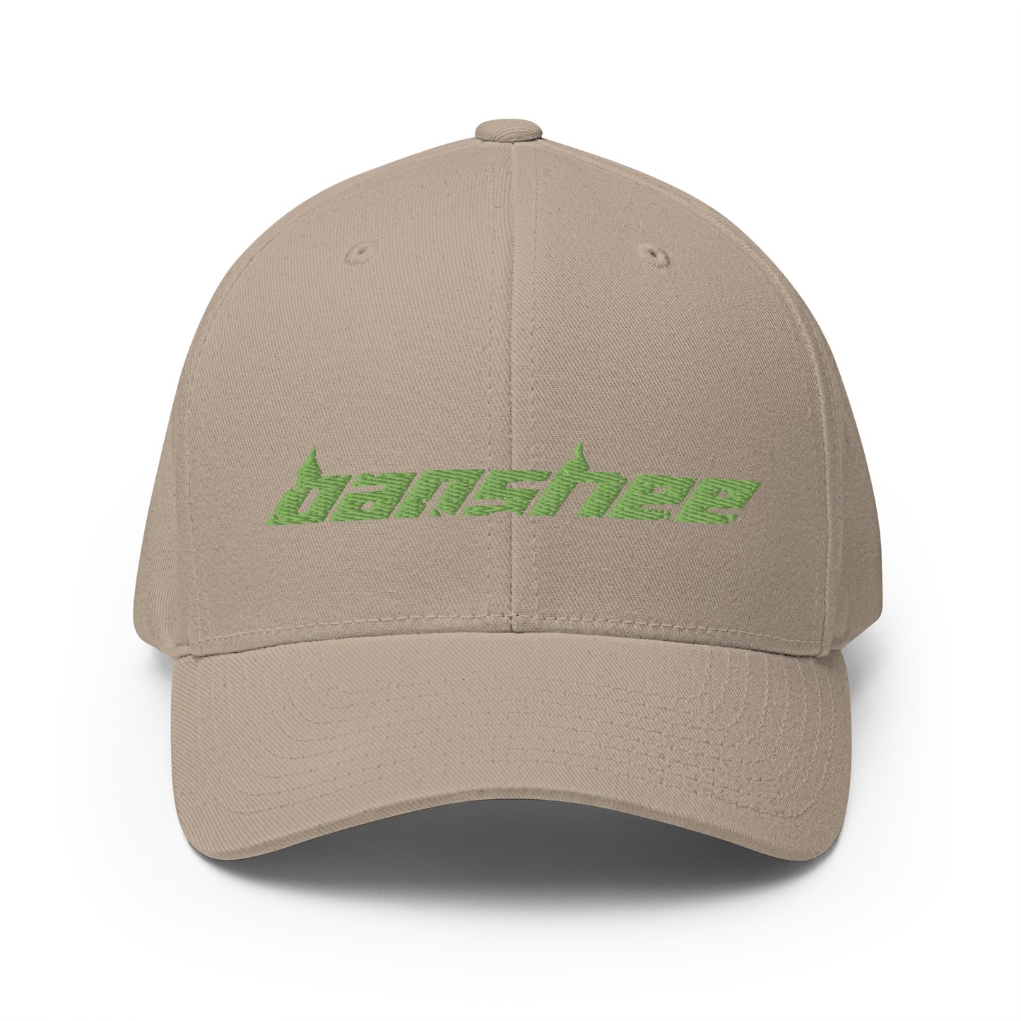 Banshee Lime Green Logo Flexfit Hat