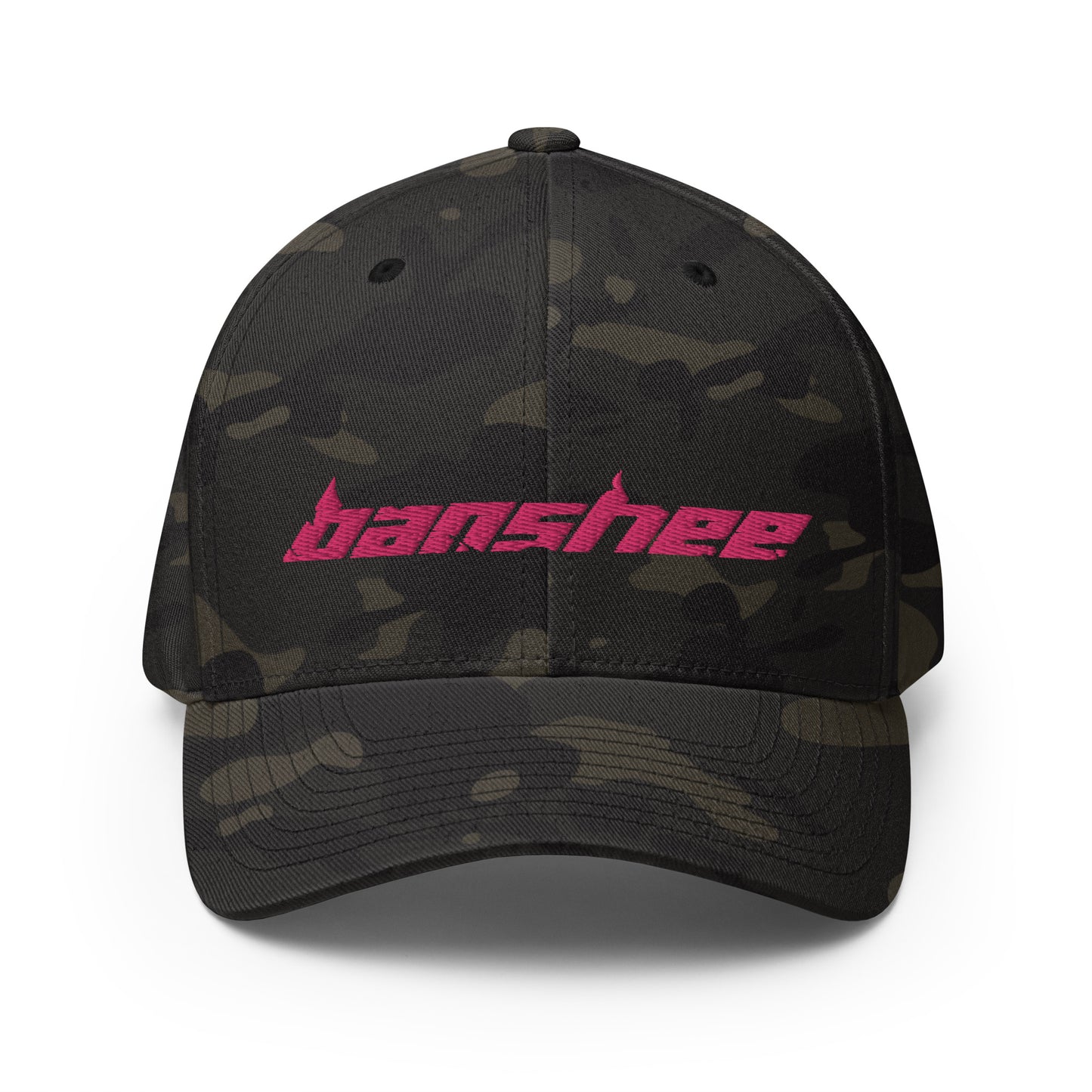 Banshee Pink Logo Flexfit Hat