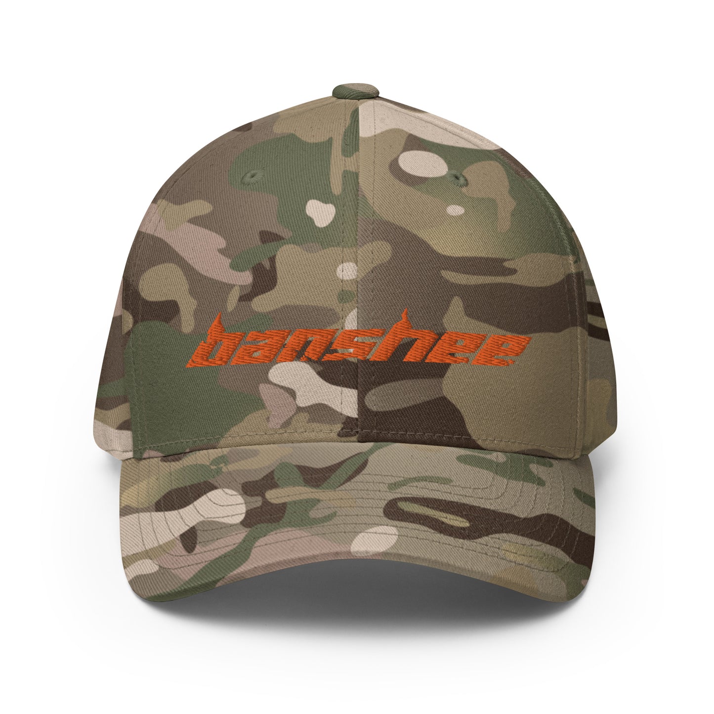 Banshee Orange Logo Flexfit Hat