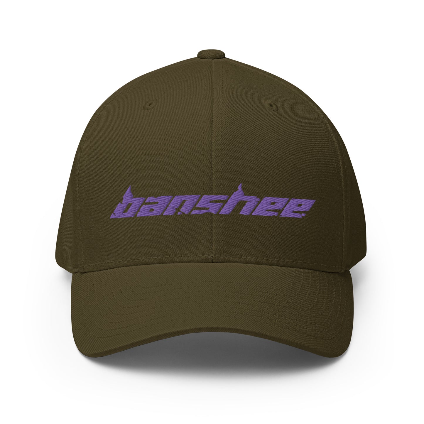 Banshee Purple Logo Flexfit Hat