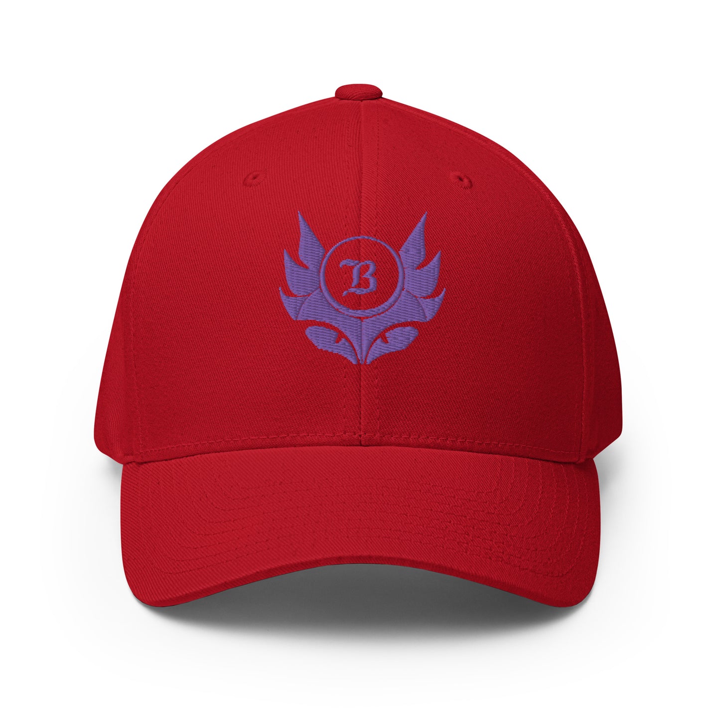 Banshee Purple Creature Logo Flexfit Hat