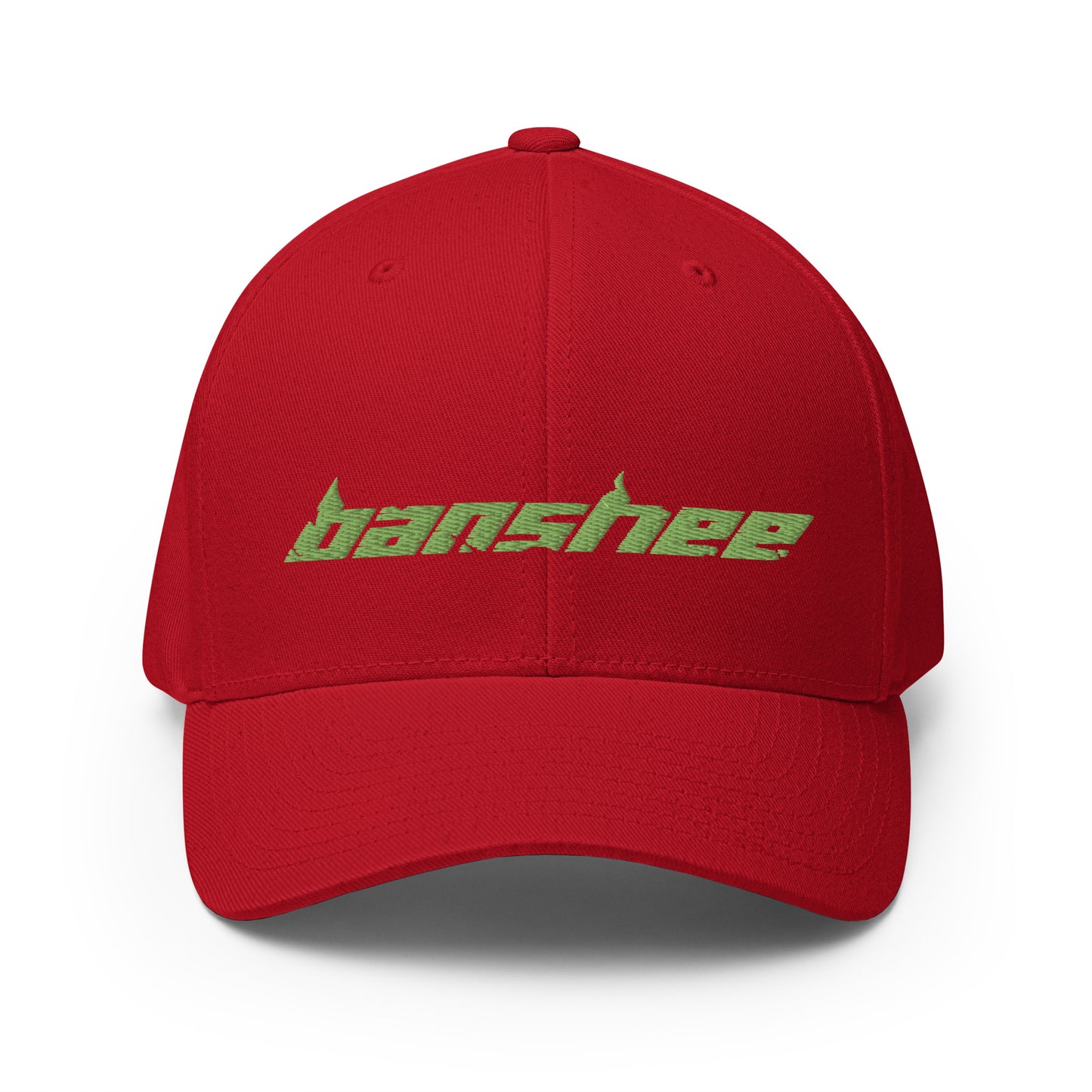 Banshee Lime Green Logo Flexfit Hat