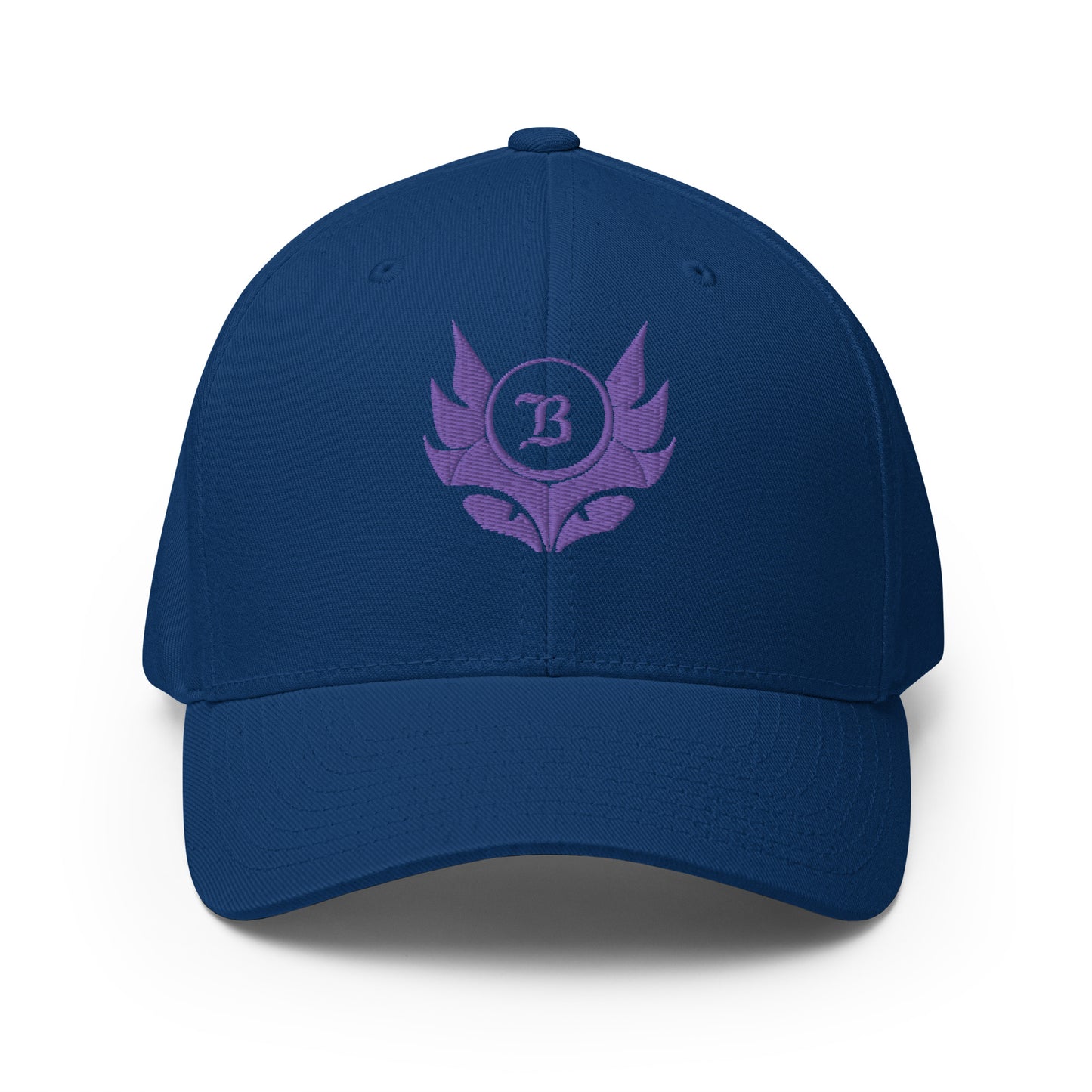 Banshee Purple Creature Logo Flexfit Hat