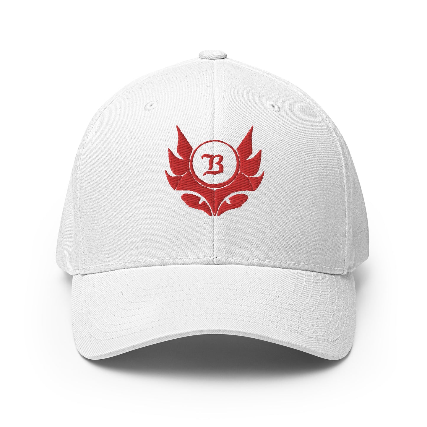 Banshee Red Creature Logo Flexfit Hat