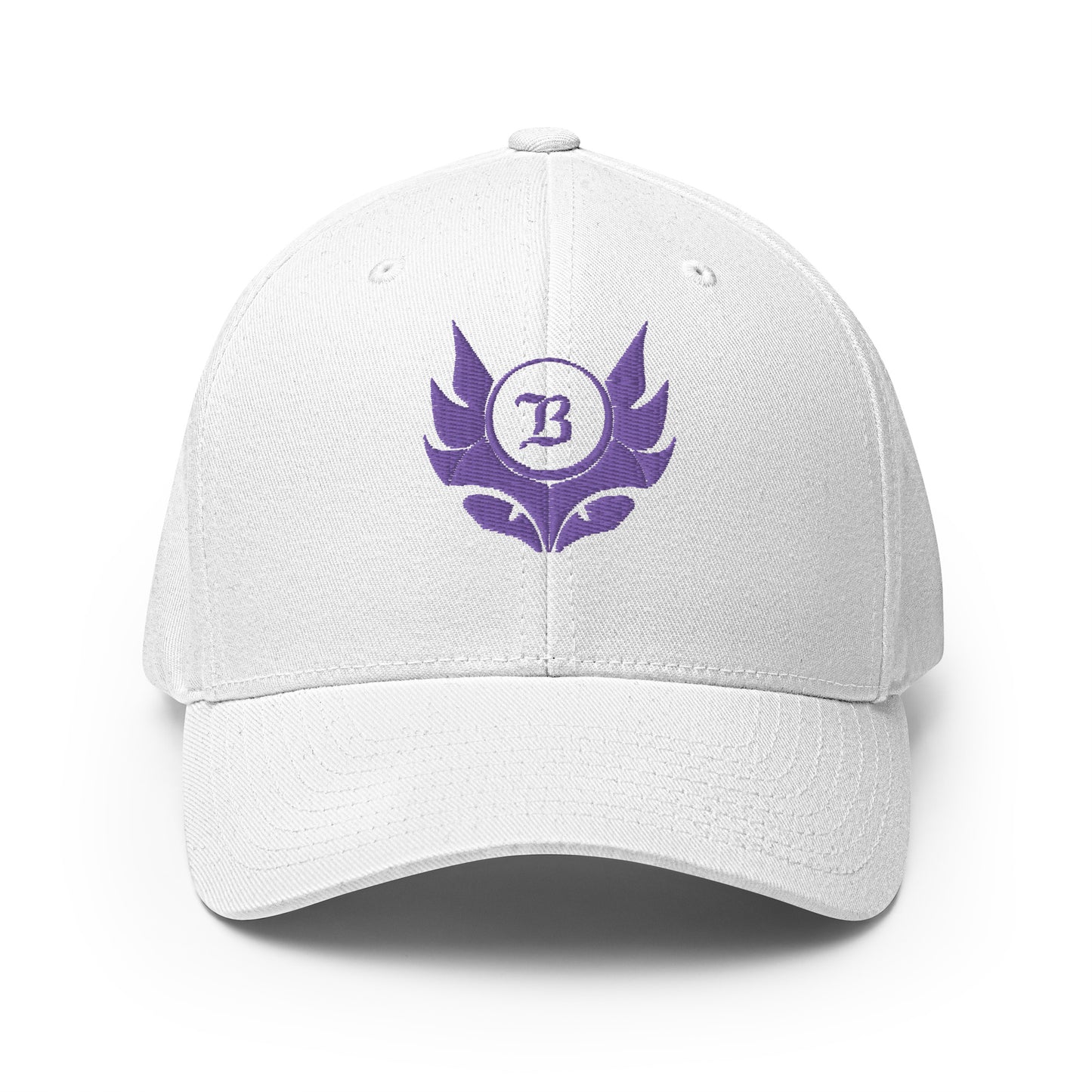 Banshee Purple Creature Logo Flexfit Hat