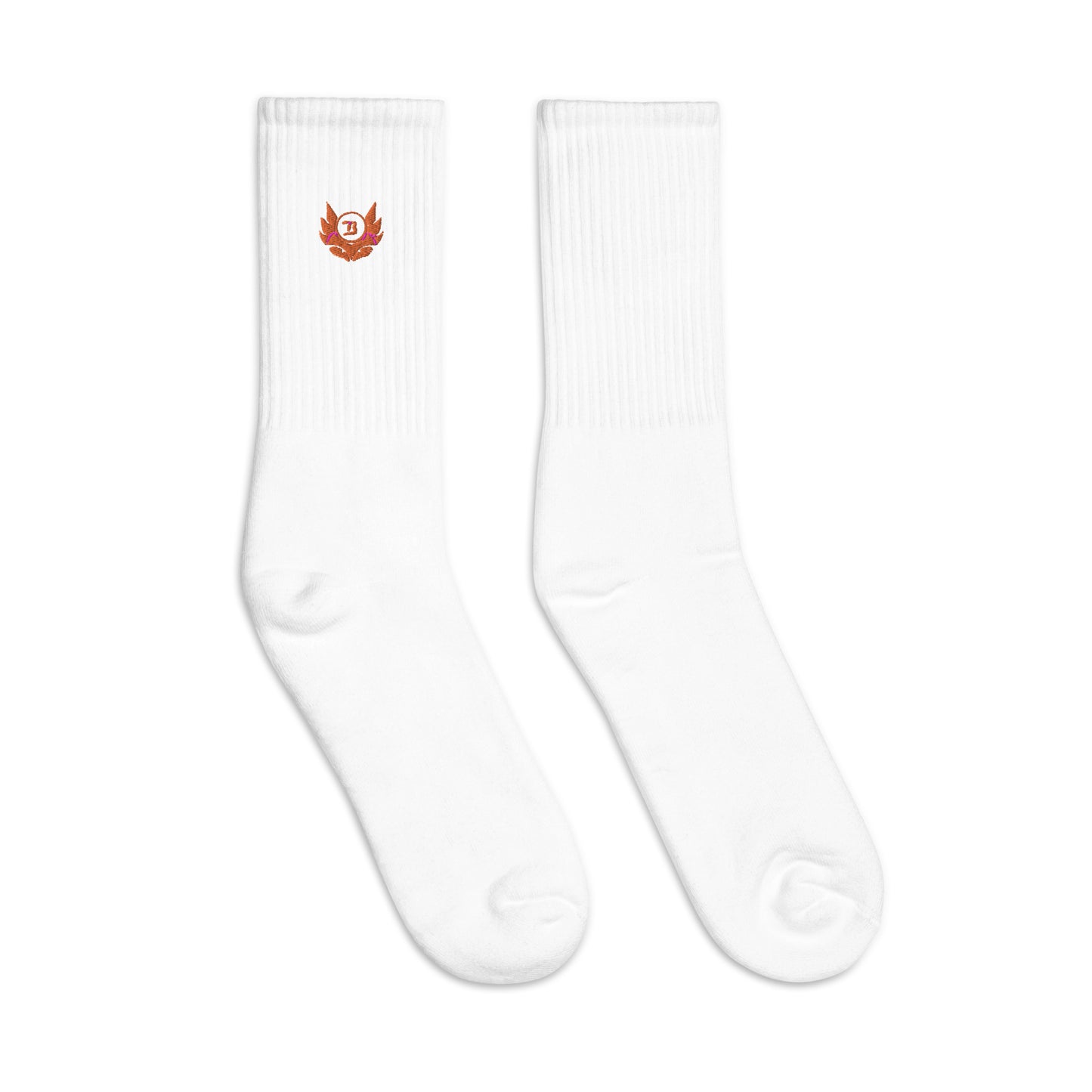 Banshee Green Creature Logo Embroidered socks