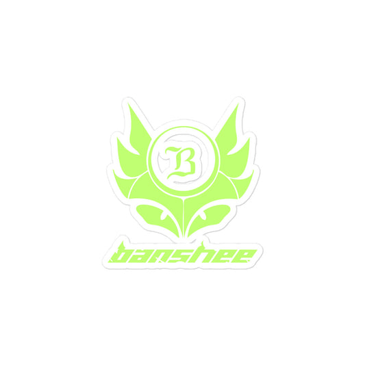 Banshee Lime Creature Logo - Sticker