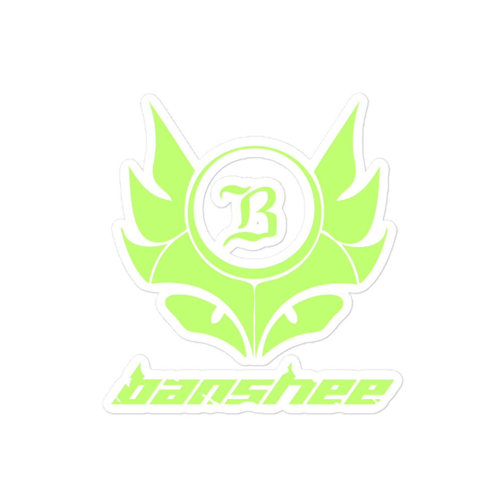 Banshee Lime Creature Logo - Sticker