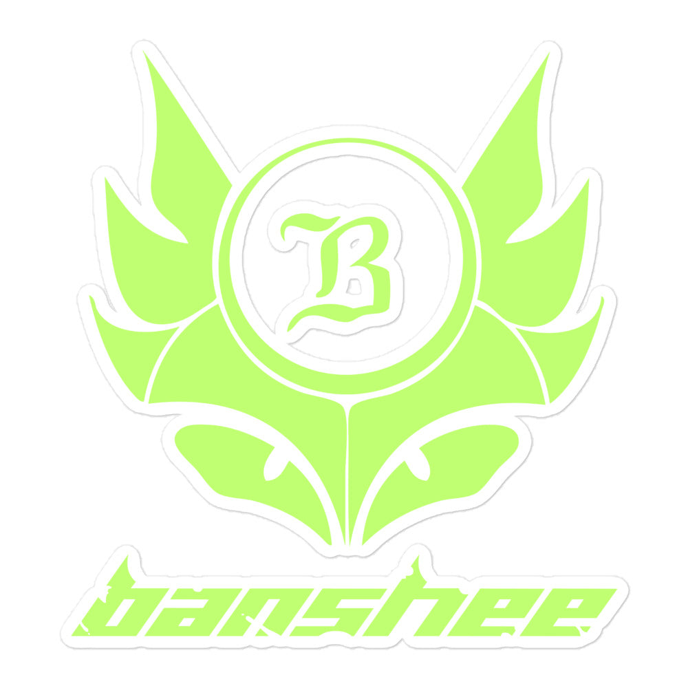 Banshee Lime Creature Logo - Sticker