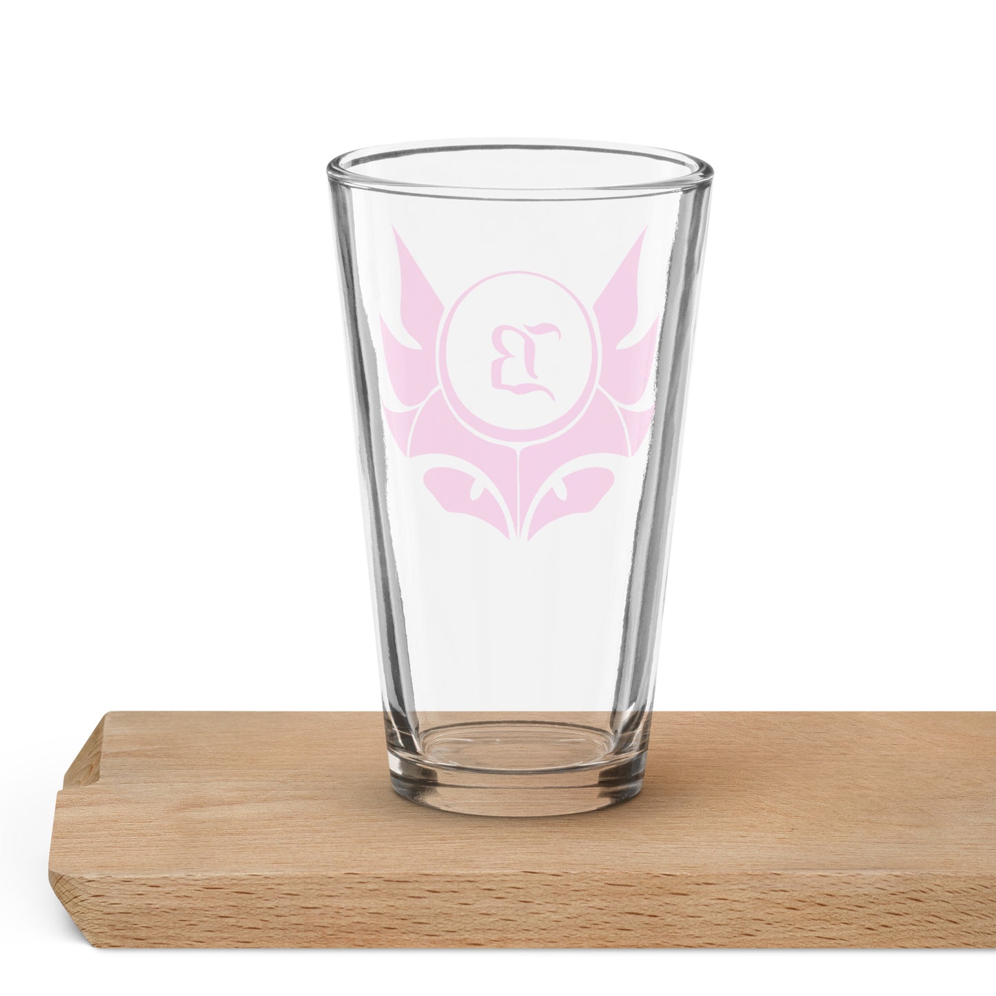 Banshee logo - Shaker pint glass