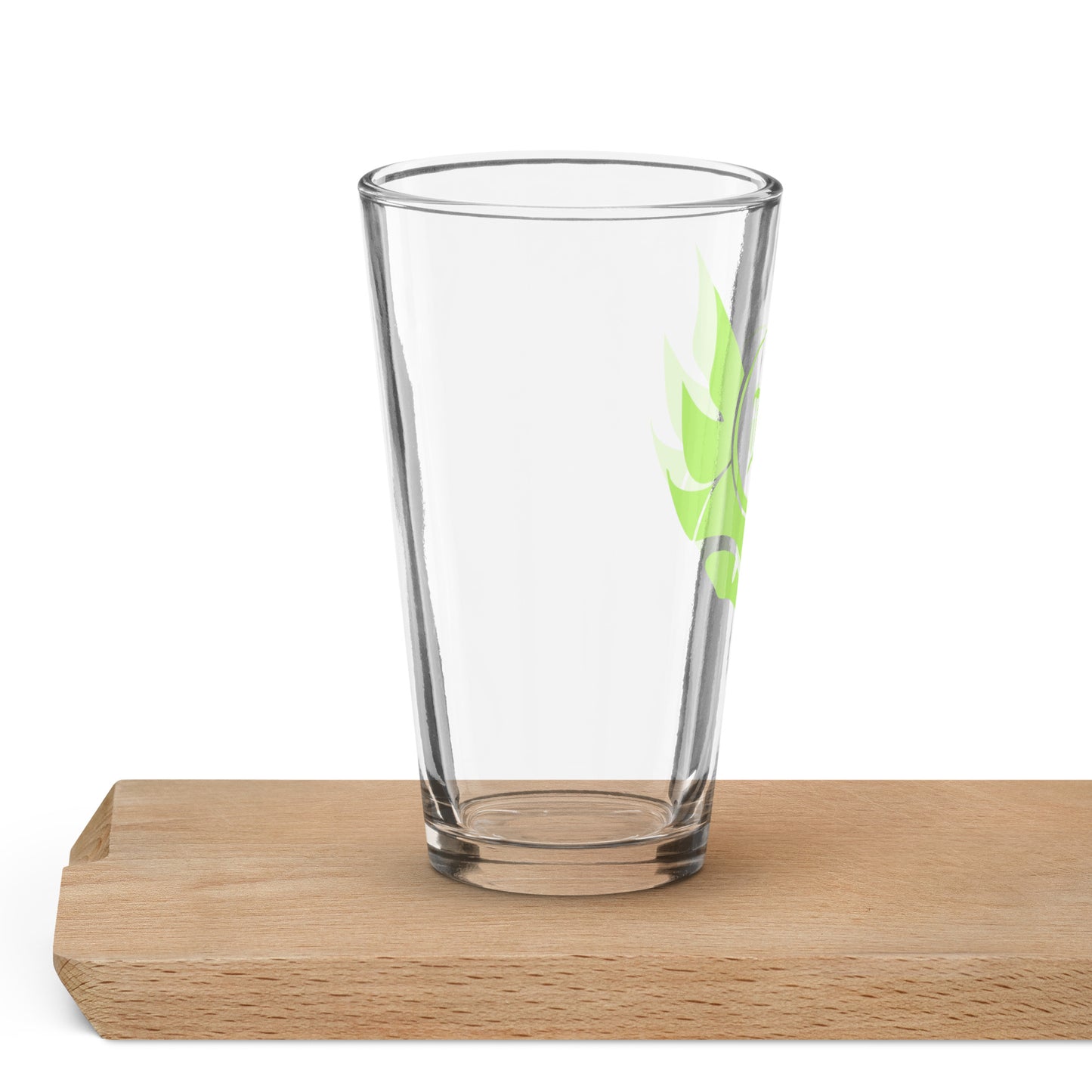 Banshee logo - Shaker pint glass