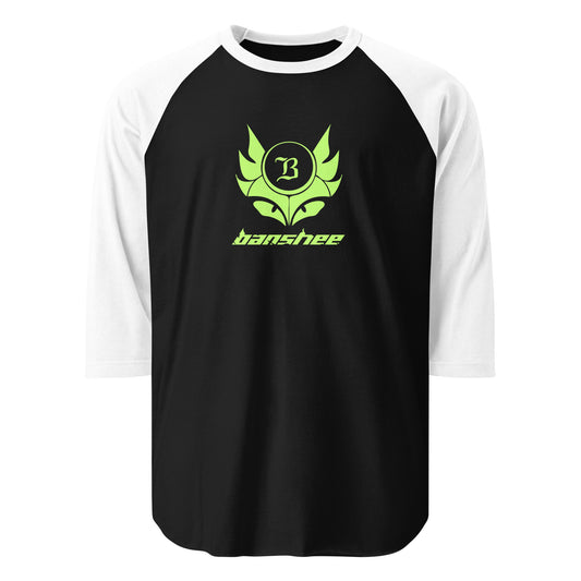 Banshee Lime Creature 3/4 sleeve shirt