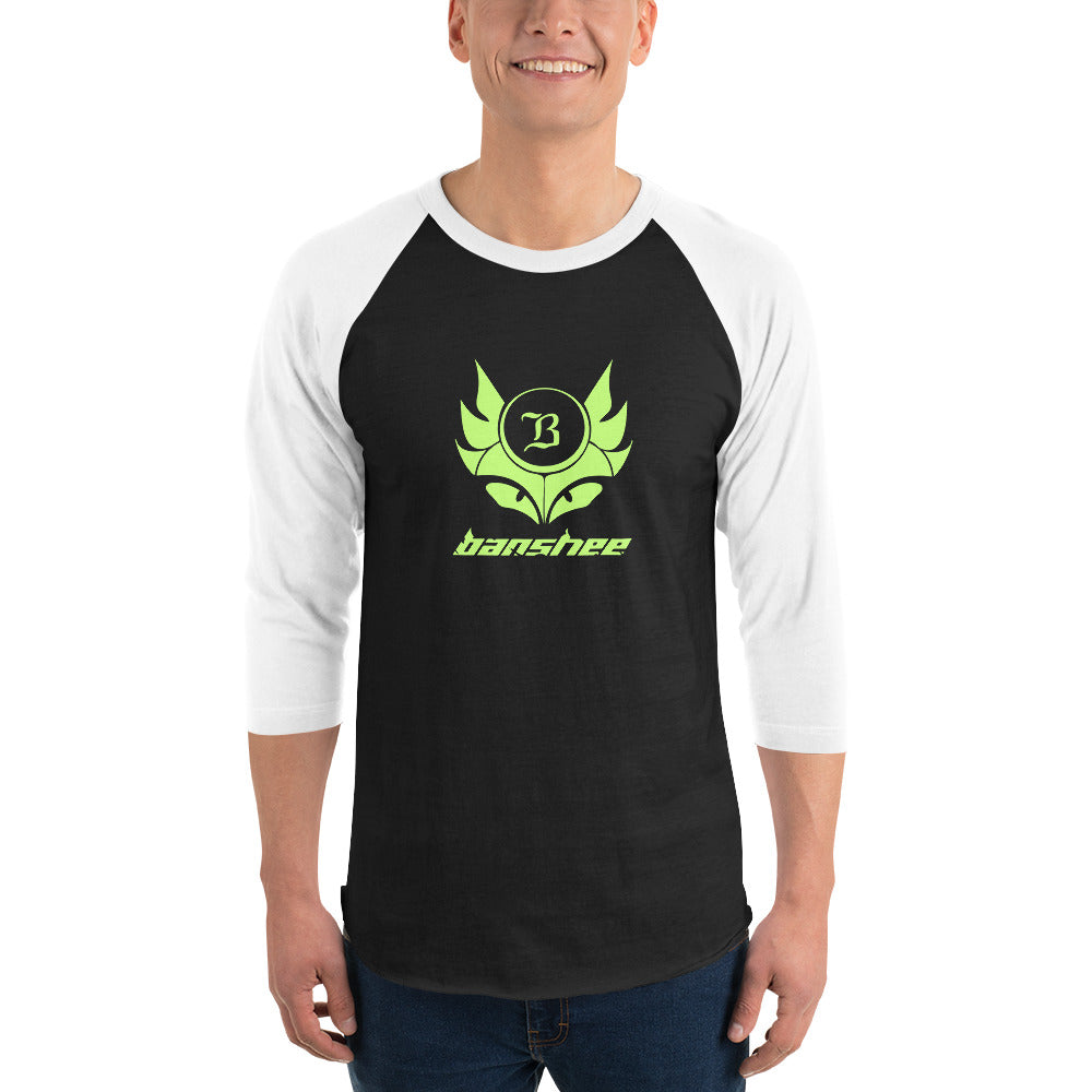 Banshee Lime Creature 3/4 sleeve shirt