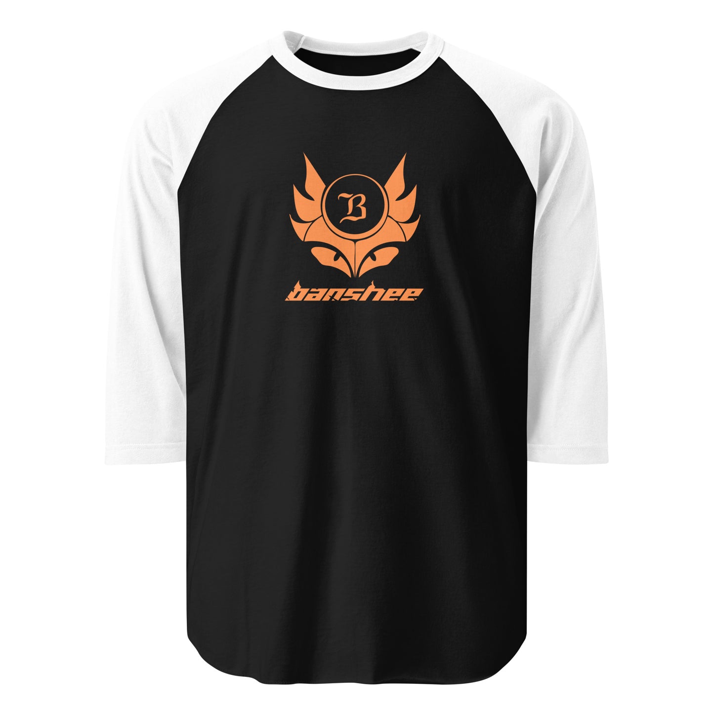 Banshee Orange Creature 3/4 sleeve shirt