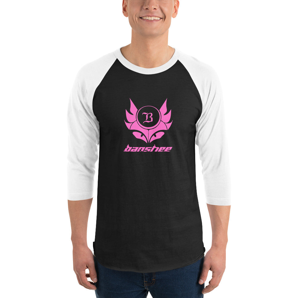 Banshee Pink Creature 3/4 sleeve shirt