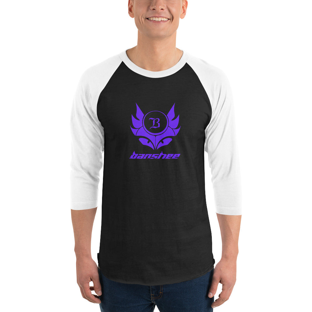 Banshee Purple Creature 3/4 sleeve shirt