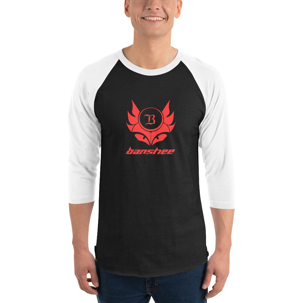 Banshee Red Creature 3/4 sleeve shirt