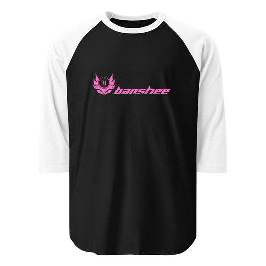 Banshee Linear Pink 3/4 sleeve shirt