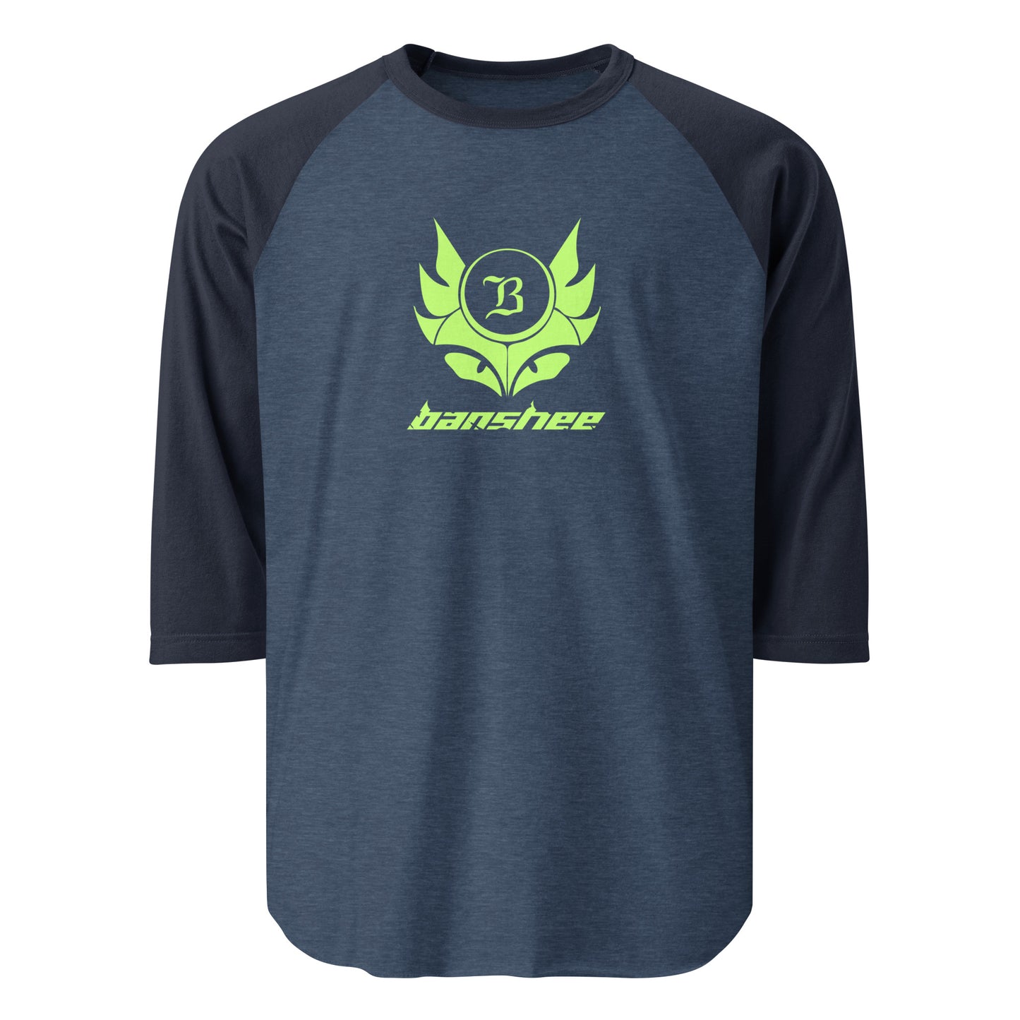 Banshee Lime Creature 3/4 sleeve shirt