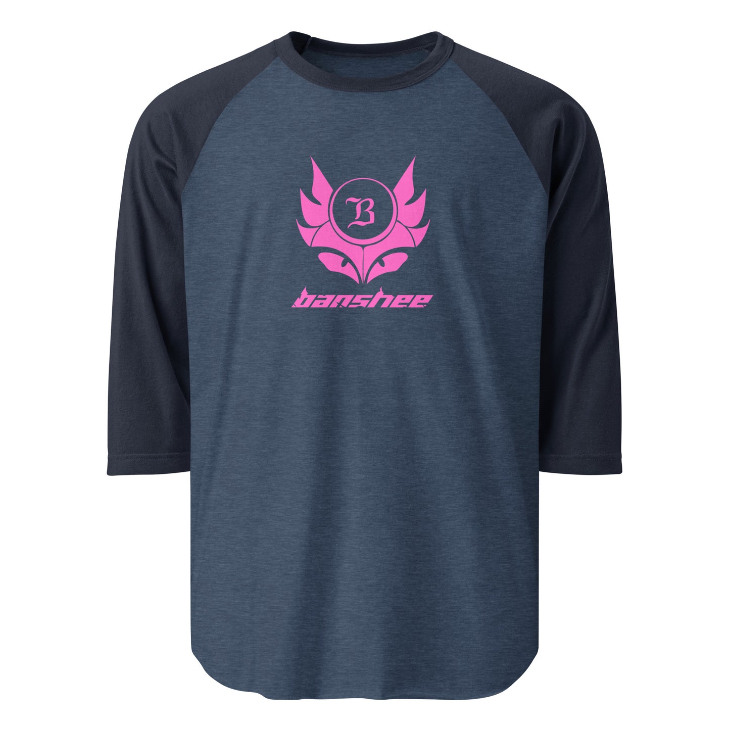 Banshee Pink Creature 3/4 sleeve shirt