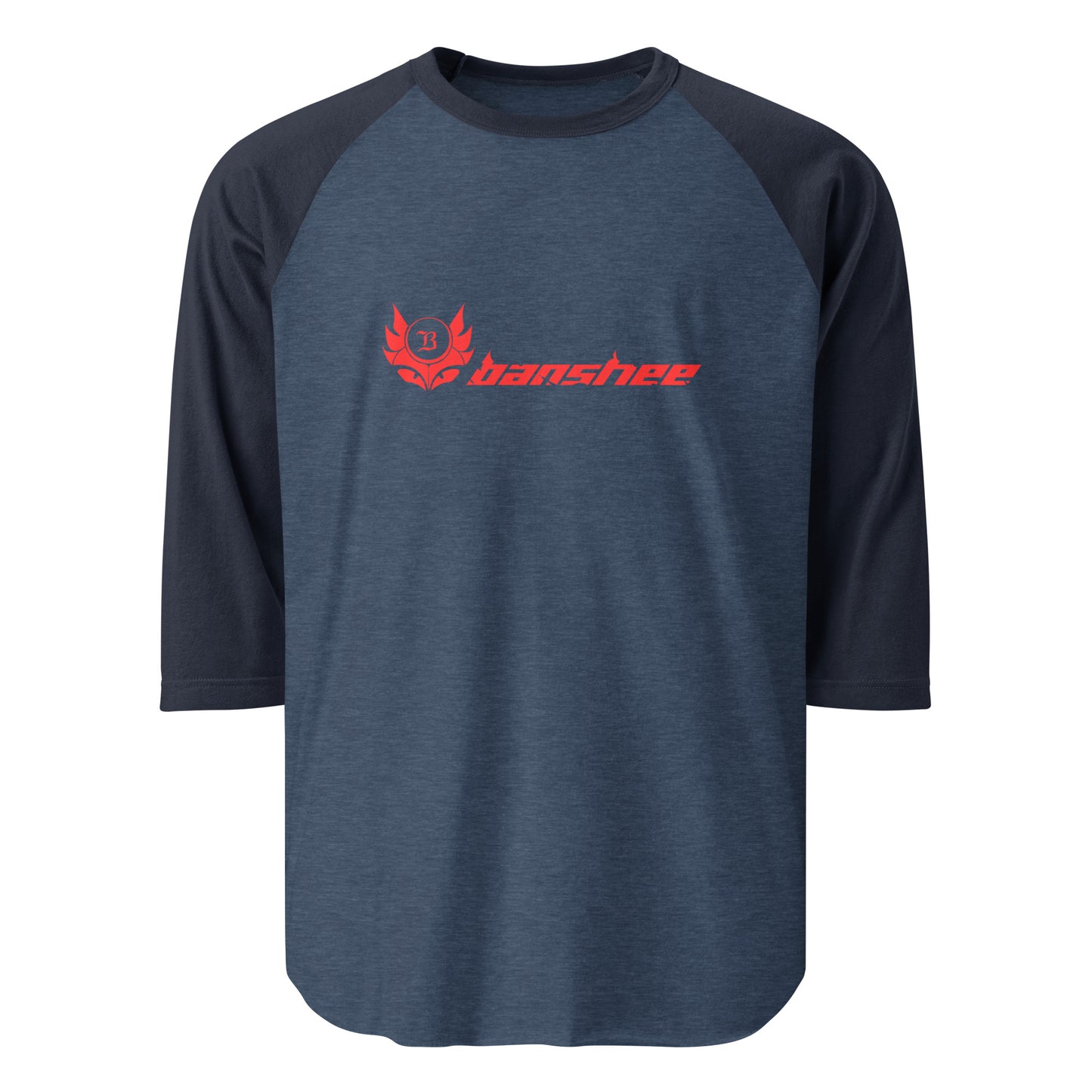 Banshee Linear Red 3/4 sleeve shirt