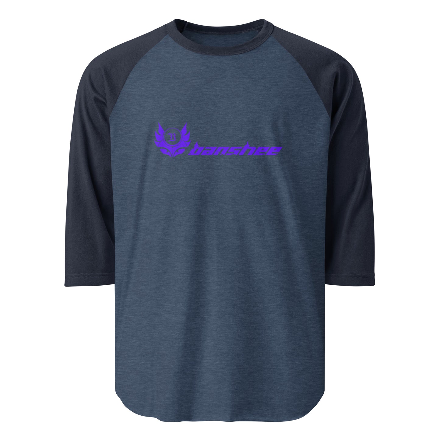 Banshee Linear Purple 3/4 sleeve shirt