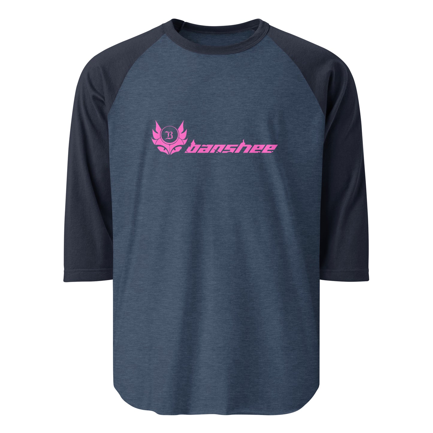 Banshee Linear Pink 3/4 sleeve shirt