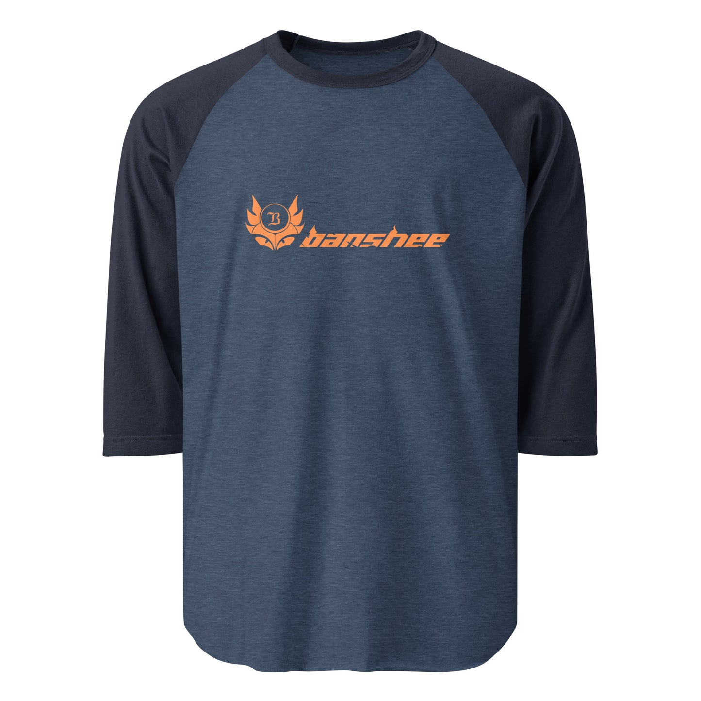 Banshee Linear Orange 3/4 sleeve shirt