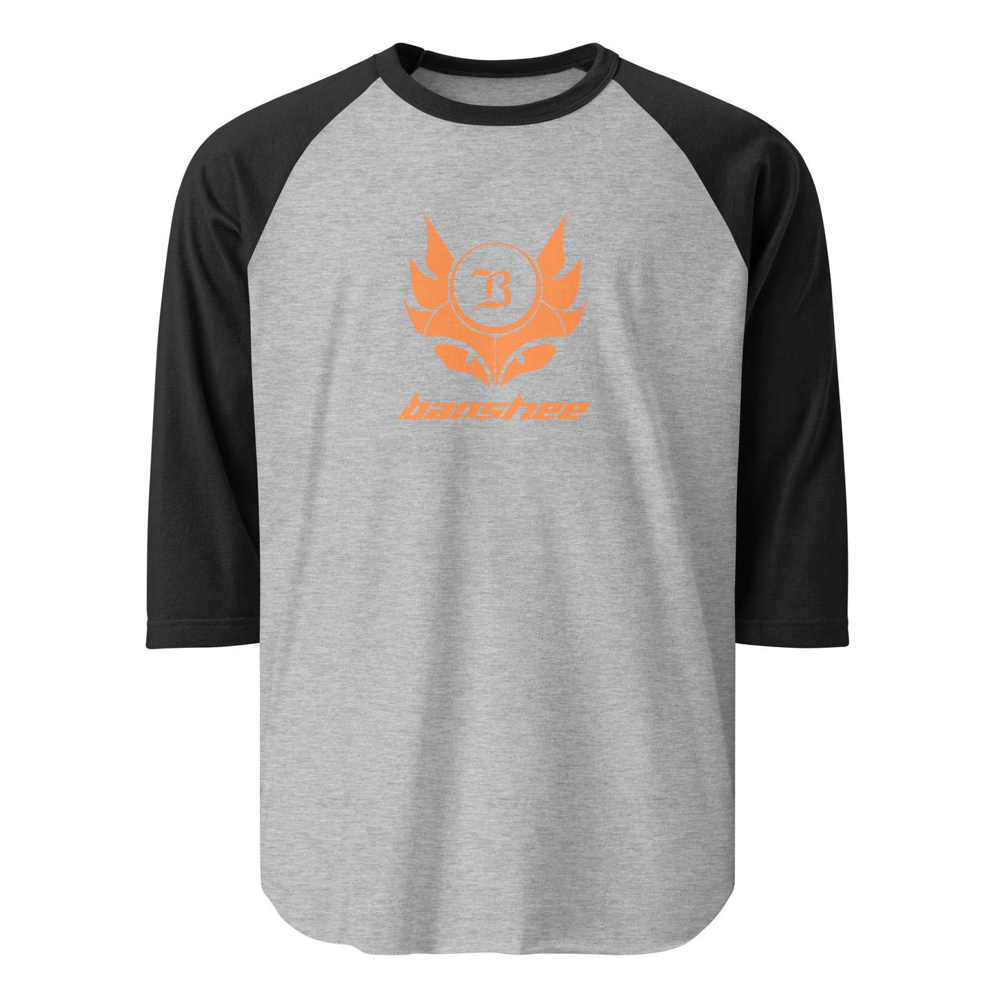 Banshee Orange Creature 3/4 sleeve shirt