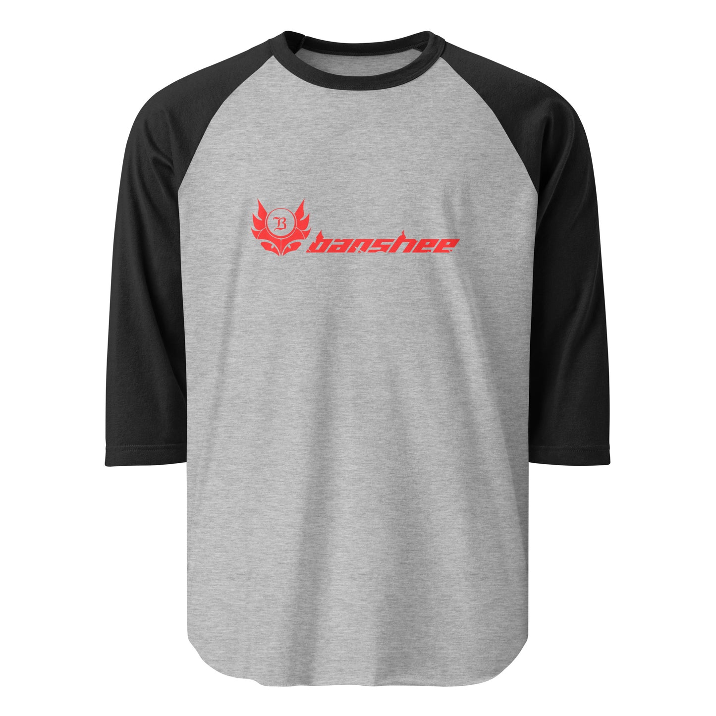 Banshee Linear Red 3/4 sleeve shirt