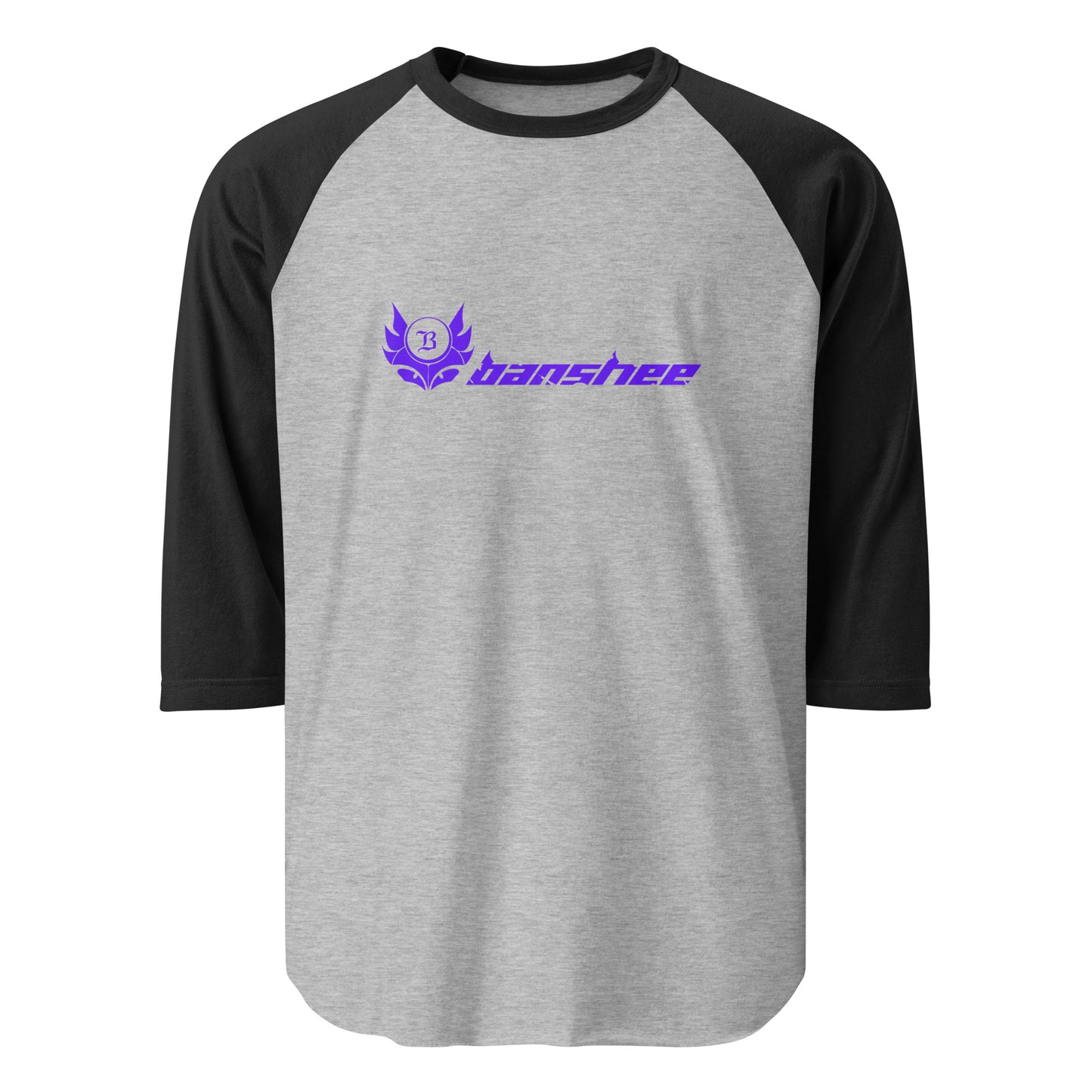 Banshee Linear Purple 3/4 sleeve shirt