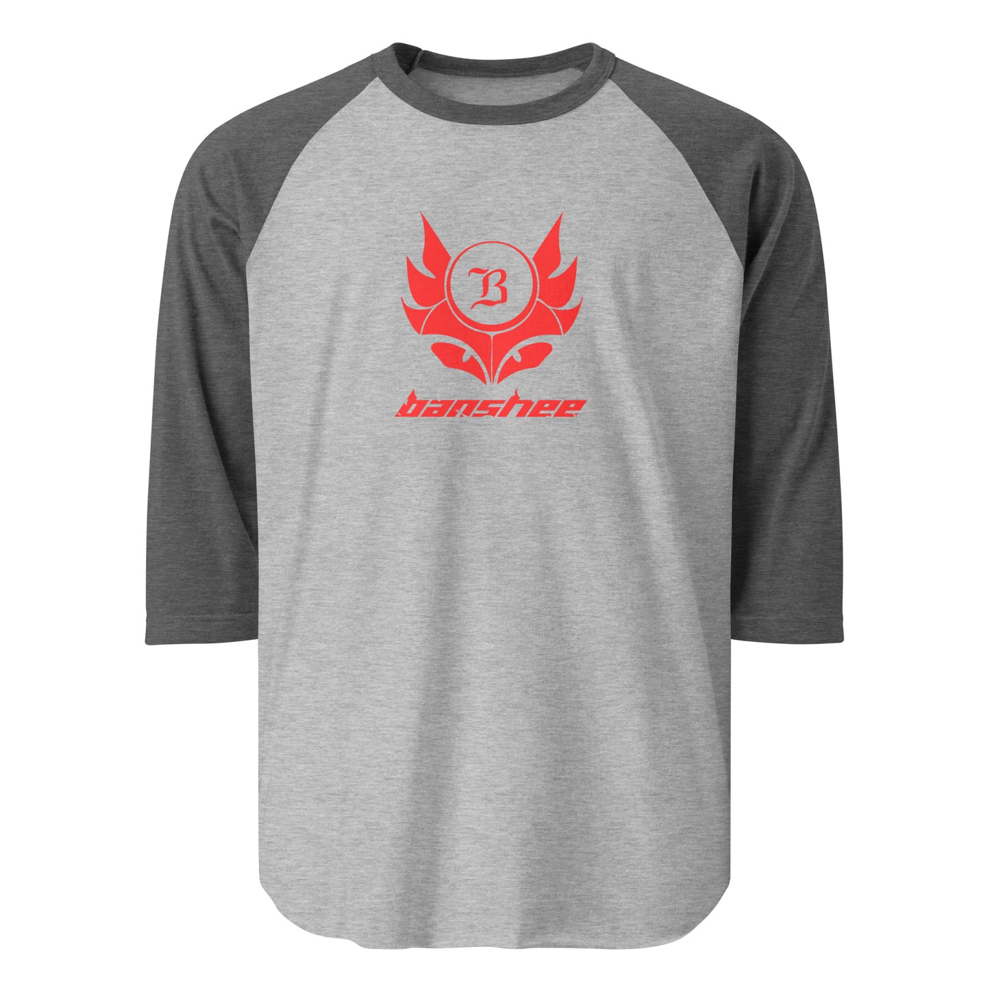 Banshee Red Creature 3/4 sleeve shirt