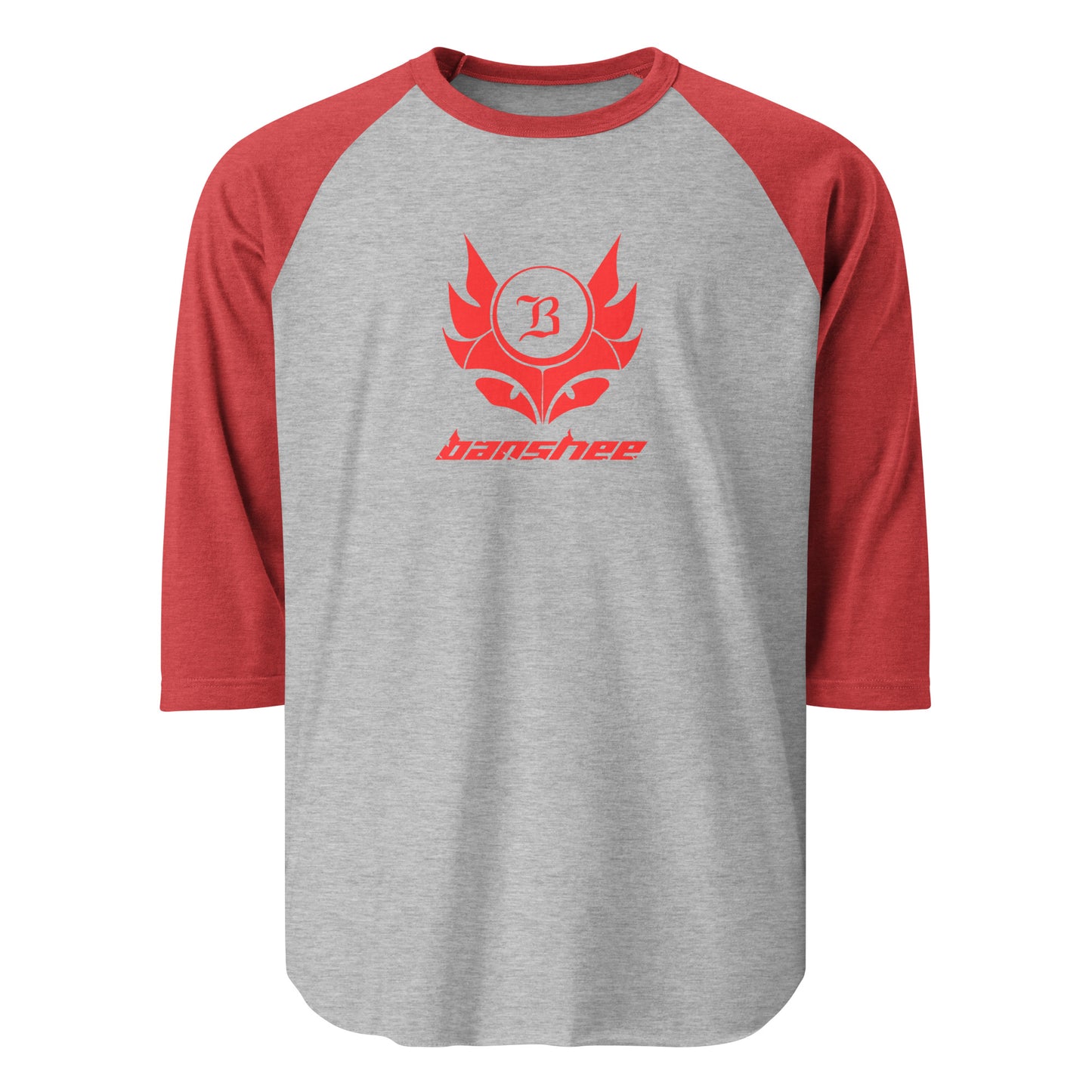 Banshee Red Creature 3/4 sleeve shirt