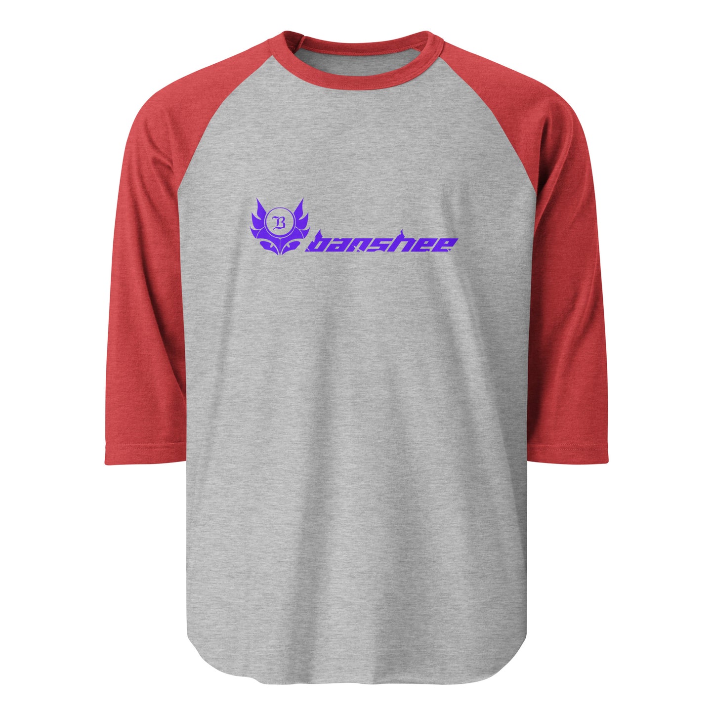 Banshee Linear Purple 3/4 sleeve shirt