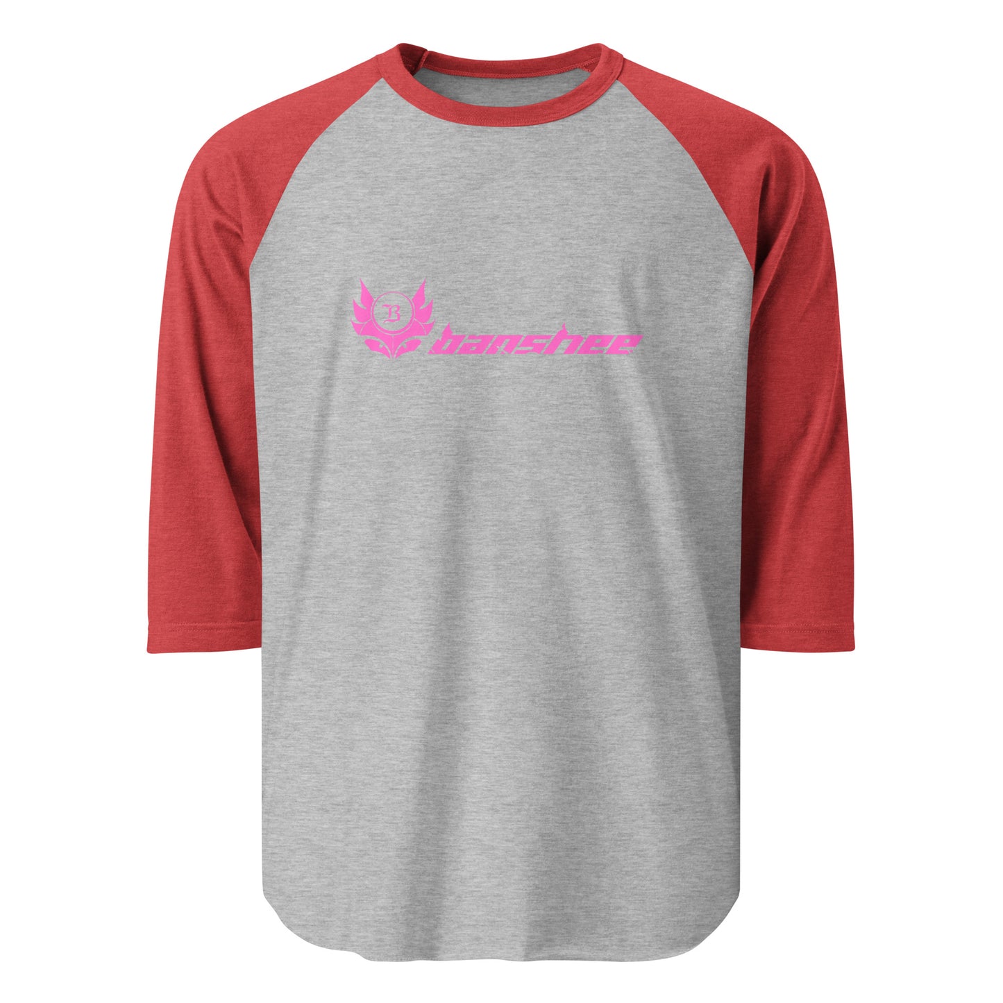 Banshee Linear Pink 3/4 sleeve shirt