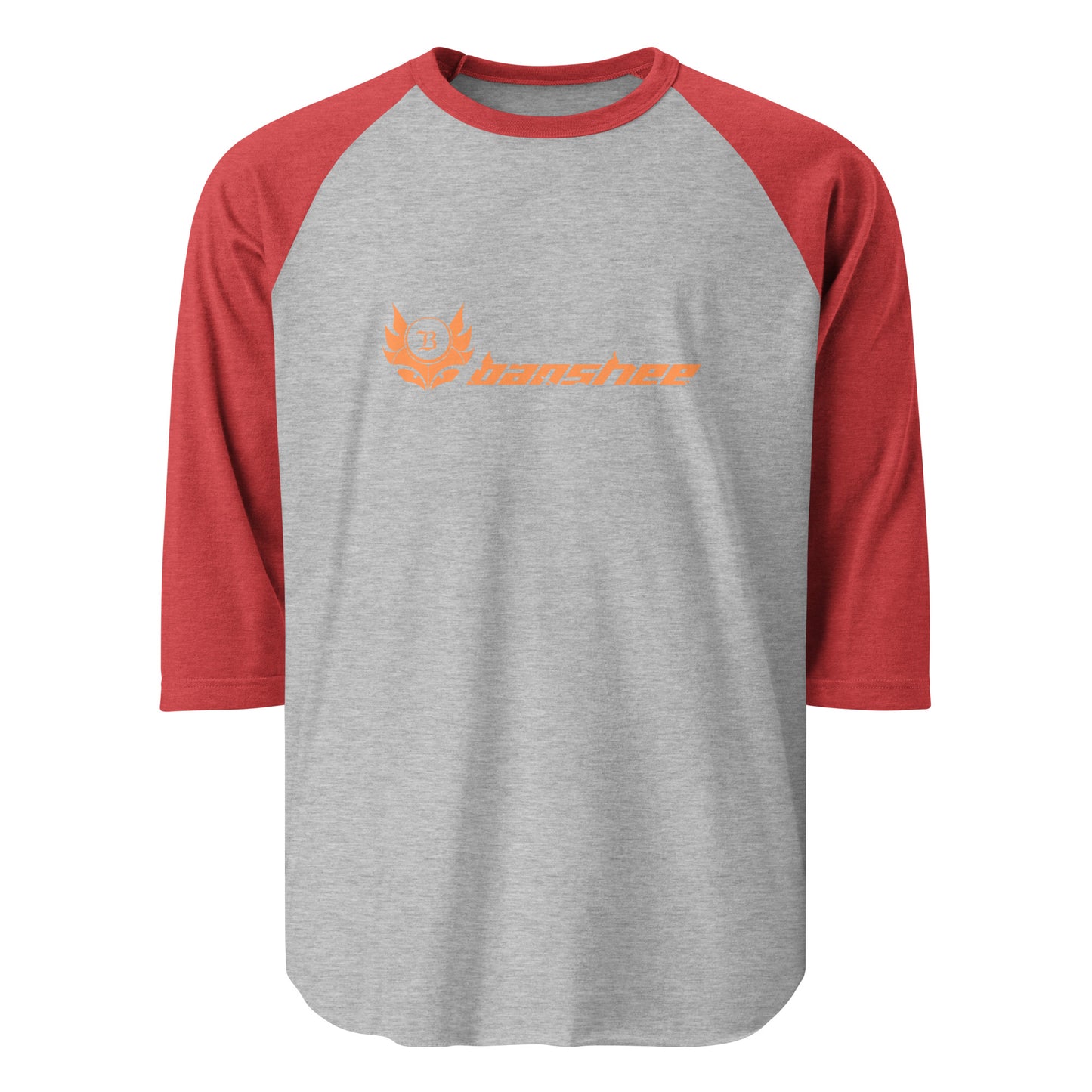 Banshee Linear Orange 3/4 sleeve shirt