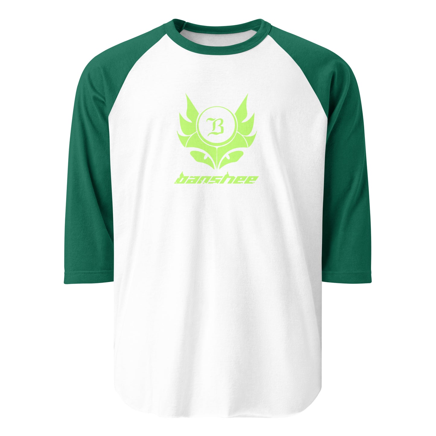 Banshee Lime Creature 3/4 sleeve shirt