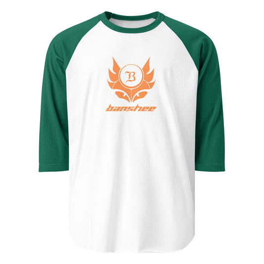 Banshee Orange Creature 3/4 sleeve shirt