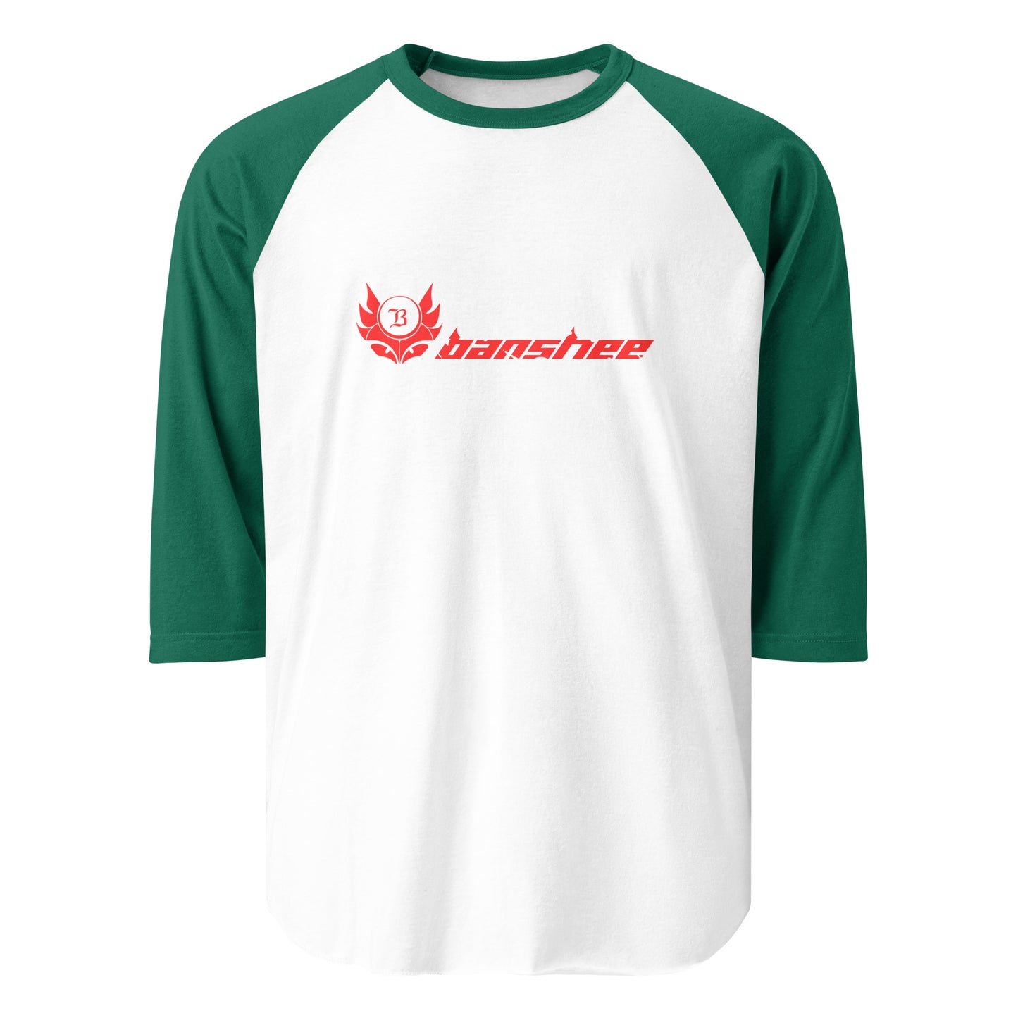 Banshee Linear Red 3/4 sleeve shirt