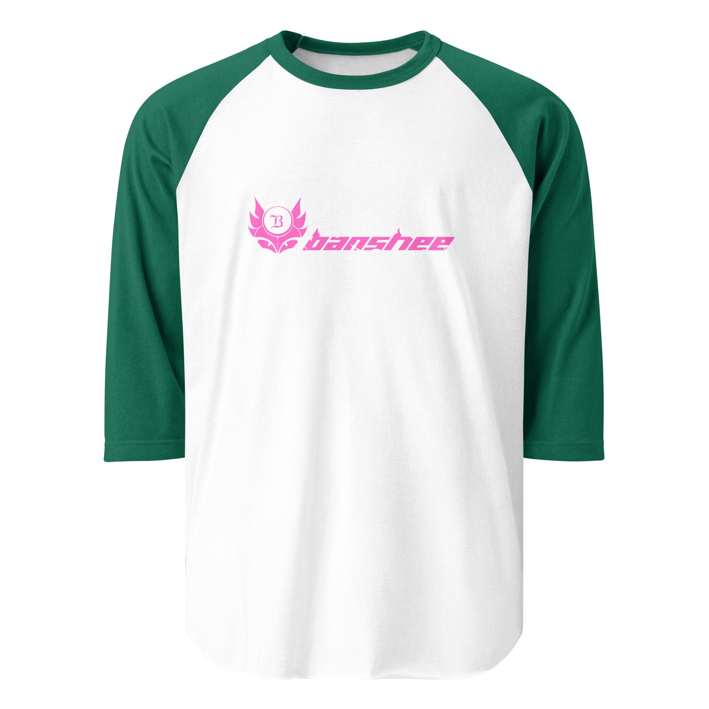 Banshee Linear Pink 3/4 sleeve shirt