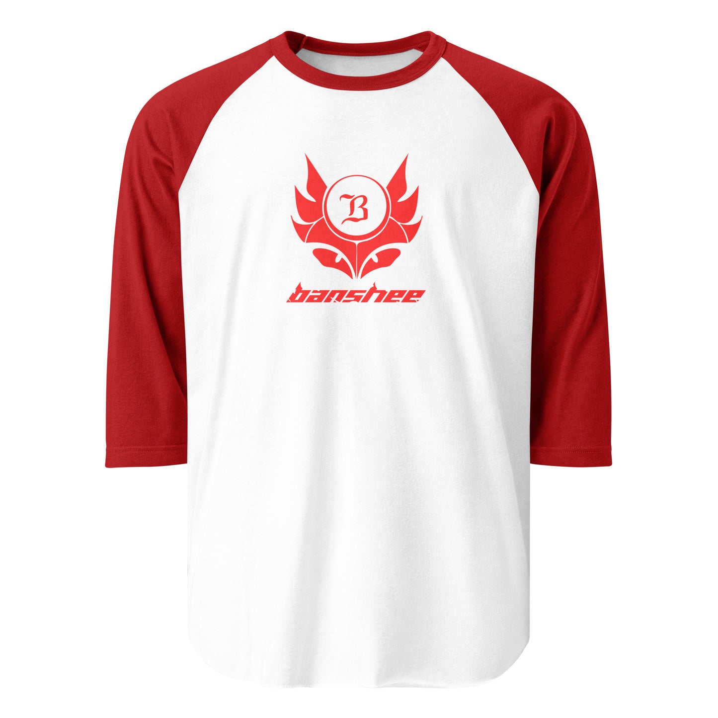 Banshee Red Creature 3/4 sleeve shirt